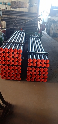 Longitud de tubo de taladro del negro S135 de Trenchless los 4.5m OD 3,5&quot; acero del alto grado