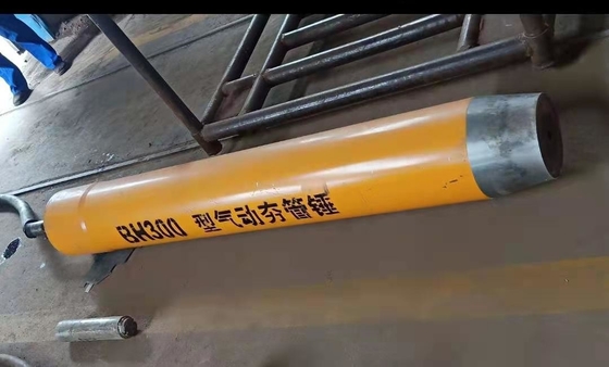 Martillo de presión BH350 del tubo neumático externo del diámetro del anfitrión de 350M M amarillo