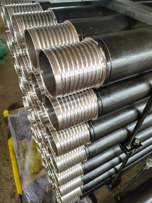 Tubo de revestimiento de aceite de alto grado de acero de 133 mm de diámetro que forja negro