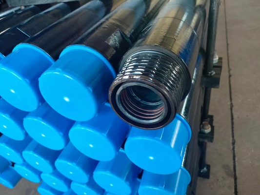 Tubo de taladro doble de la pared 127&quot; longth del Od los 6m para los pozos de agua