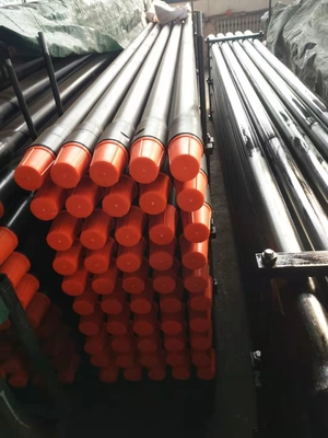Longitud de tubo de taladro del negro S135 de Trenchless los 4.5m OD 3,5&quot; acero del alto grado