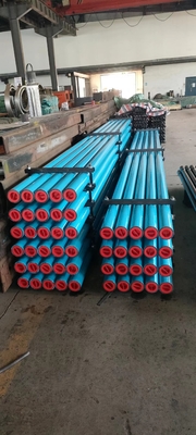 Saldado por fricción Aguas de pozo de perforación de tubería de color azul y negro Od 3 1/2 &quot;