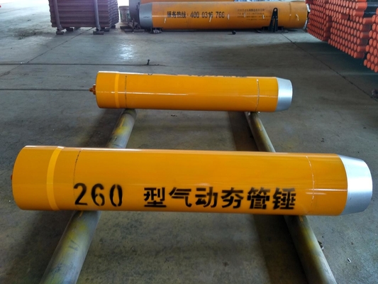 Equipo especializado para el remezclado de tuberías y martillo de tuberías requerido para la construcción simple