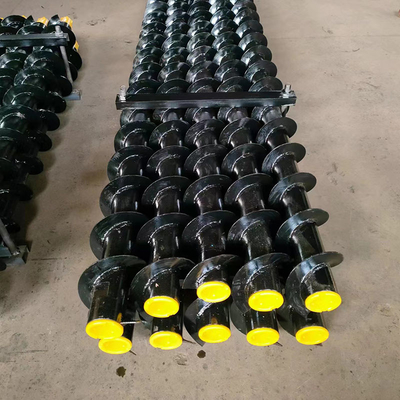 Tubo de perforación HDD pintado de negro de 73 mm con conexión API NC 3m longitud pared de 8 mm