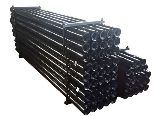 Tubo de perforación de doble pared con circulación inversa por elevación neumática, con grado de acero S135 y especificación de 42-140 mm para mina de carbón