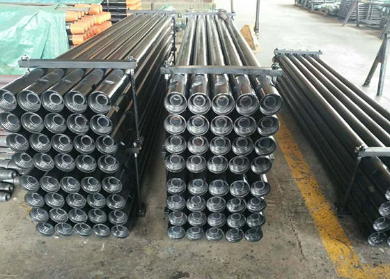 Diámetro externo doble del tubo de taladro de la pared del negro del tamaño DP219/150 73m m