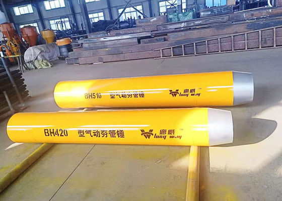 Fuerza neumática 800T, los 2.8m del impacto del pisón del tubo BH420 de largo