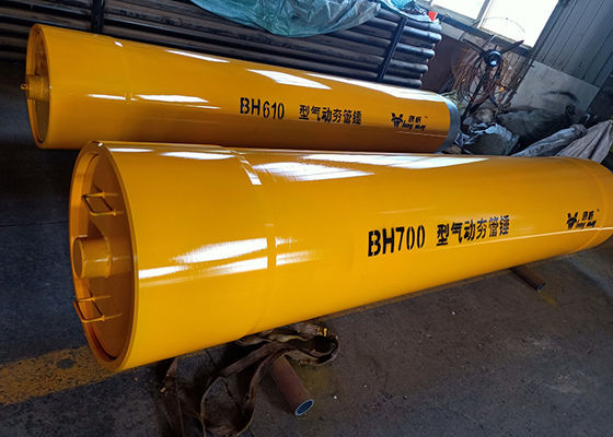 pieza de acero fundido neumática de carbono del pisón del tubo 320kg de 426m m para la explotación minera